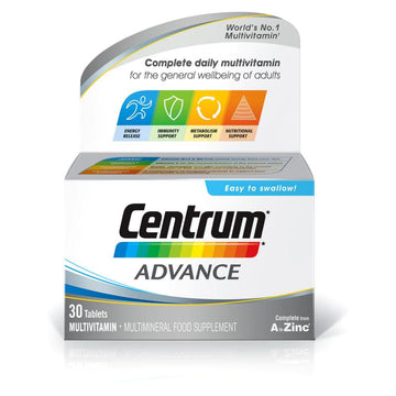 Advance Multivitamins & Minerals 30 Tablets